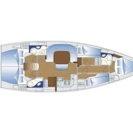 Botel Bavaria 49- Angela Split